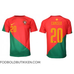 Portugal Joao Cancelo #20 Hjemmebanetrøje VM 2022 Kortærmet